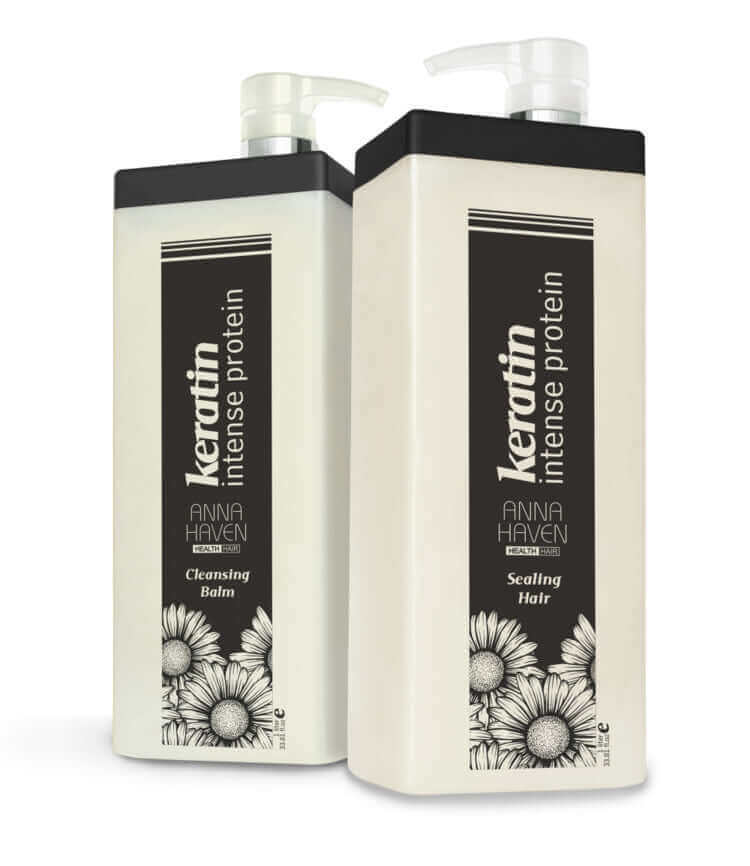 Anna Haven Intense Keratin Protein Cleansing Shampoo 1000 ml - Bahja Care