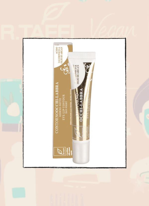 Dr Taffi Lip and Eye Contour Cream Rich in Hyaluronic Acid and Argan Oil 10ml