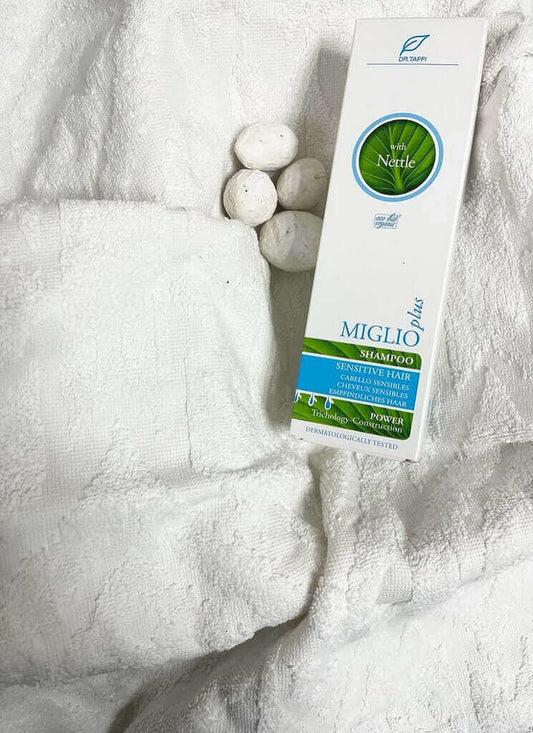 Dr Taffi Nettle and millet shampoo for sensitive hair 200ml - Bahja Care