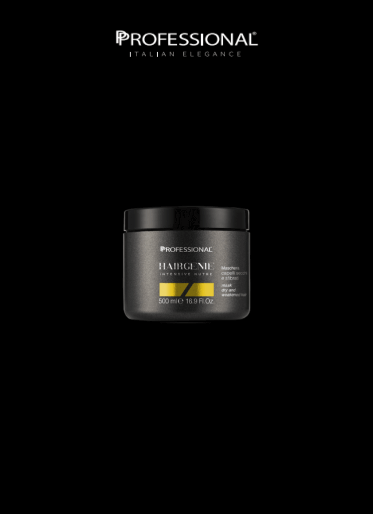 PROFESSIONAL HAIRGENIE INTENSIVE NUTRE MASK FOR DRY AND WEEK HAIR 500 ML - Bahja Care