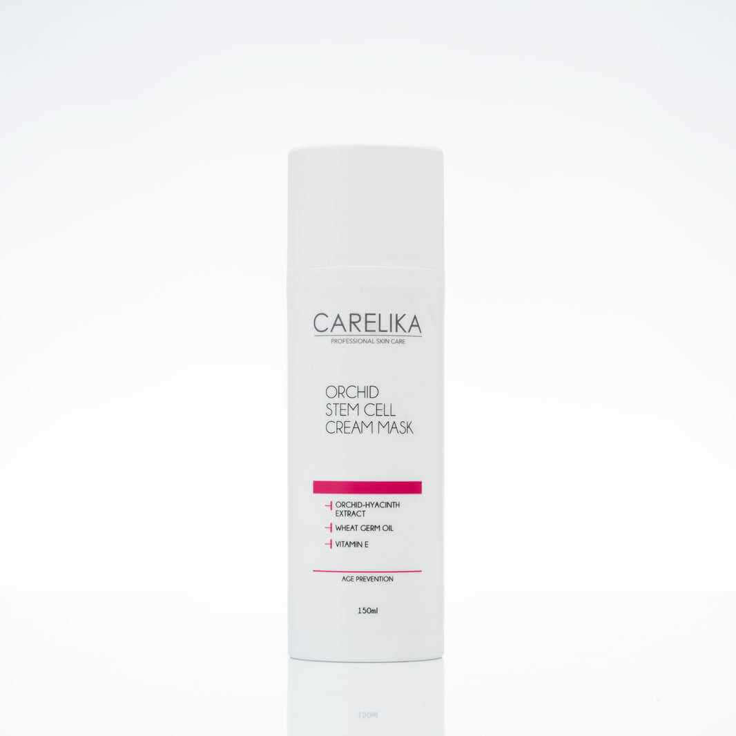 CARELIKA Orchid Stem Cell Cream Mask with vitamin E 150 ml cosmetics Anti-wrinkles and Anti-age