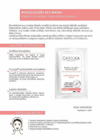 Carelika-Biocellulose Eye Patches ILLUMINATING 2 patches Cosmetics Anti-wrinkles and Anti-age