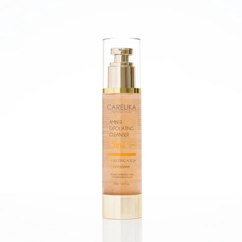 CARELIKA Amber Exfoliating Cleanser 15in1 (with Succinic Acid 2%) 100 ml - Bahja Care 