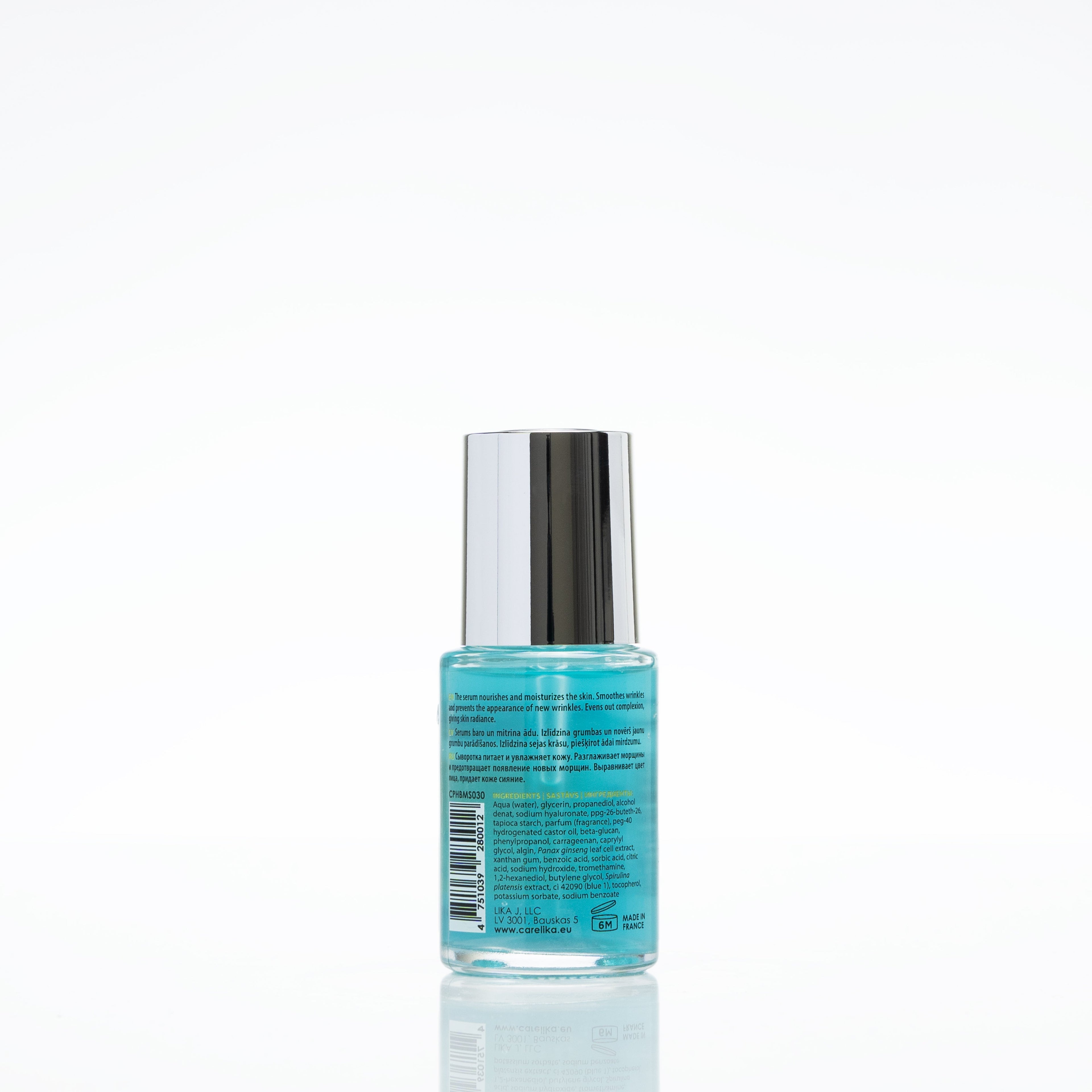 Carelika Hydration Boost Marine Serum 30ml texture and application