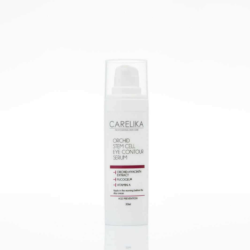 CARELIKA Orchid Stem Cell Eye Contour Serum Anti-Aging 30 ml Cosmetics Carelika Eye and Lips Masks