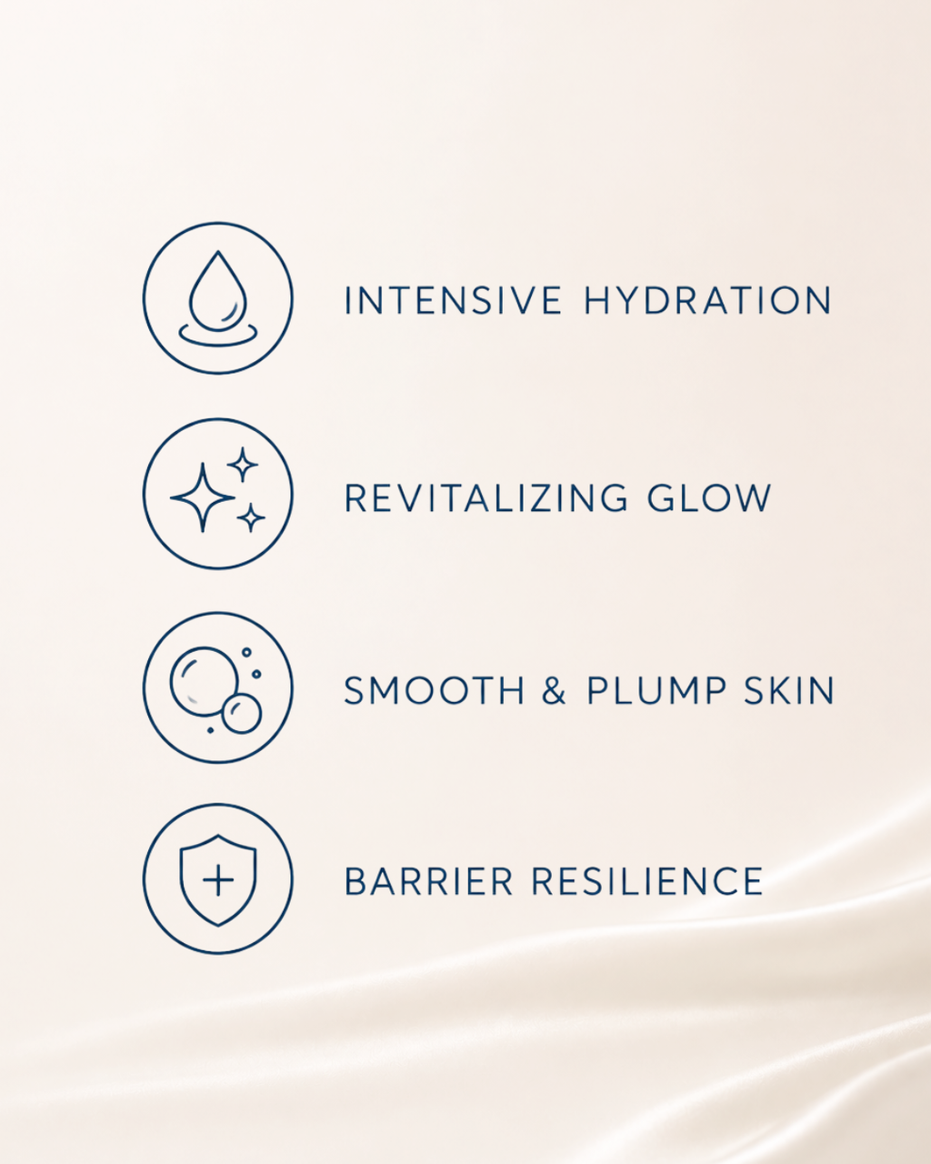 Carelika Silk Hydra Renew Moisturizing Elixir – key ingredients and benefits infographic