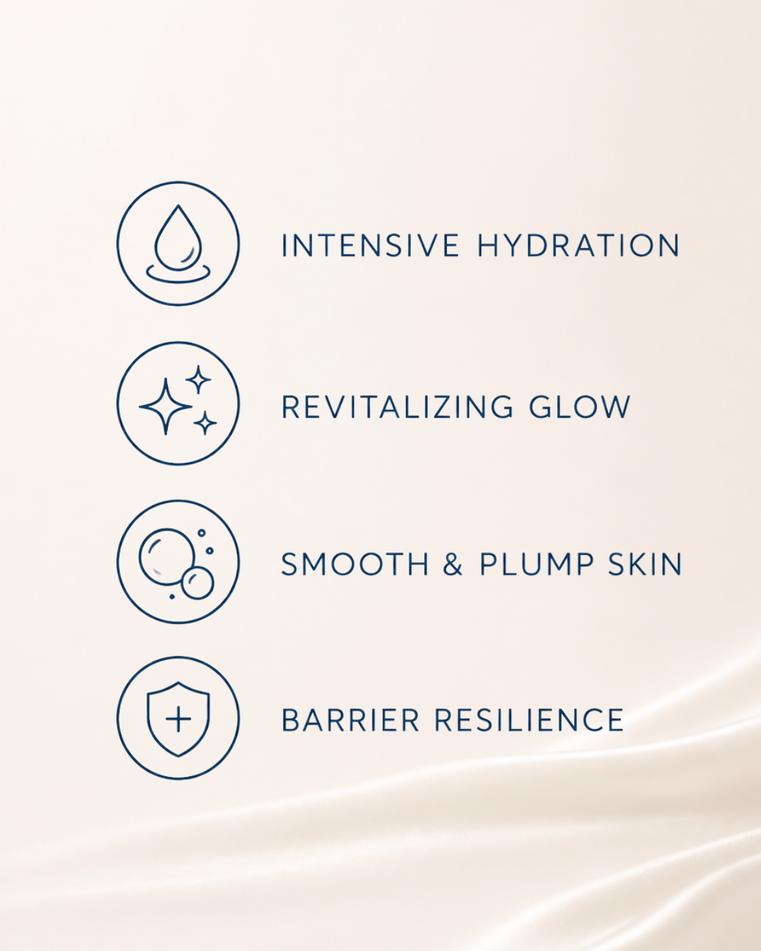 Carelika Silk Hydra Renew Moisturizing Elixir – key ingredients and benefits infographic