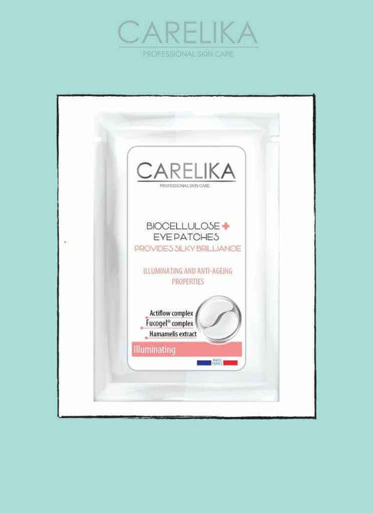 Carelika-Biocellulose Eye Patches ILLUMINATING 2 patches Cosmetics Anti-wrinkles and Anti-age