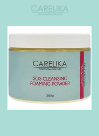 Carelika-SOS Cleansing Powder with niacinamide 200 g Cosmetics Carelika