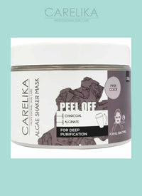 Carelika-Shaker Peel Off Mask Charcoal, Pollution Control 200 g Cosmetics Carelika