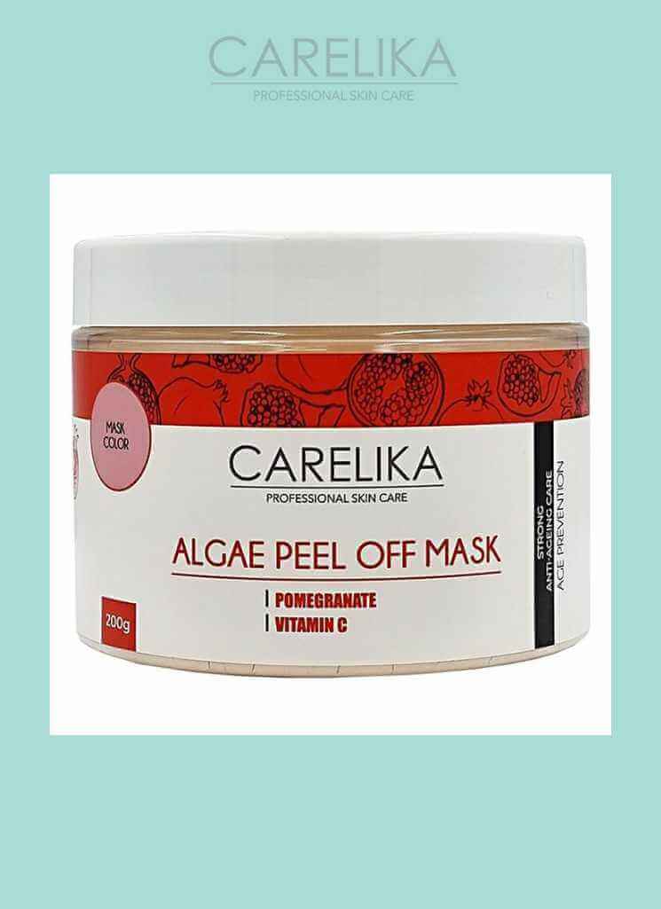 Carelika-Algae Peel Off Mask Pomegranate 200 g Cosmetics Anti-wrinkles and Anti-age