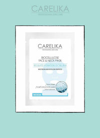 Carelika-Biocellulose Moisturizing Face & Neck Mask 18 ml Cosmetics Carelika