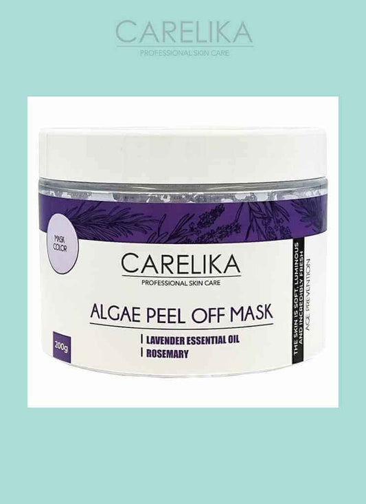 Carelika-Algae Peel Off Mask Lavender Oil 200 g Cosmetics Anti-wrinkles and Anti-age