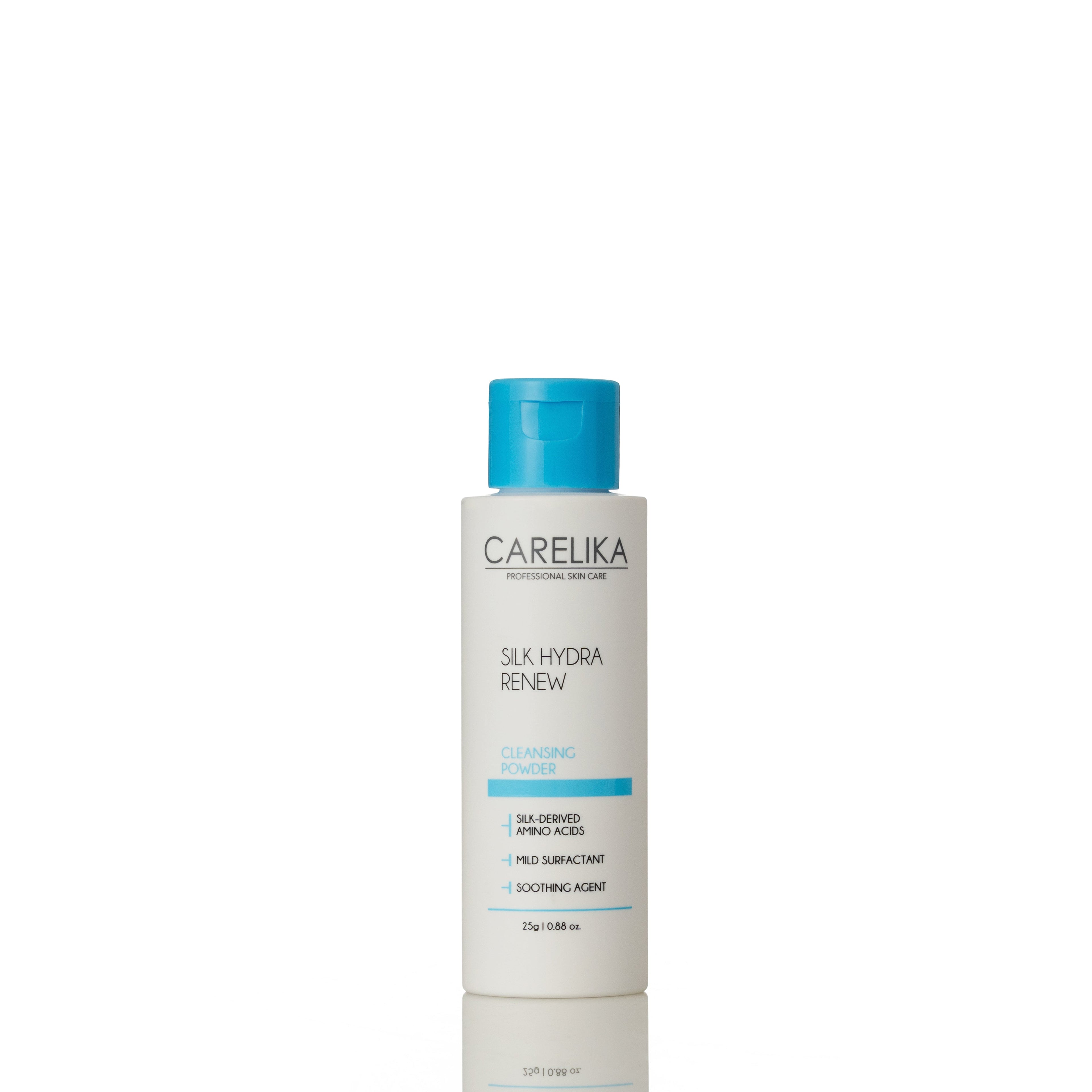 Carelika Silk Hydra Renew Cleansing Powder – front packaging