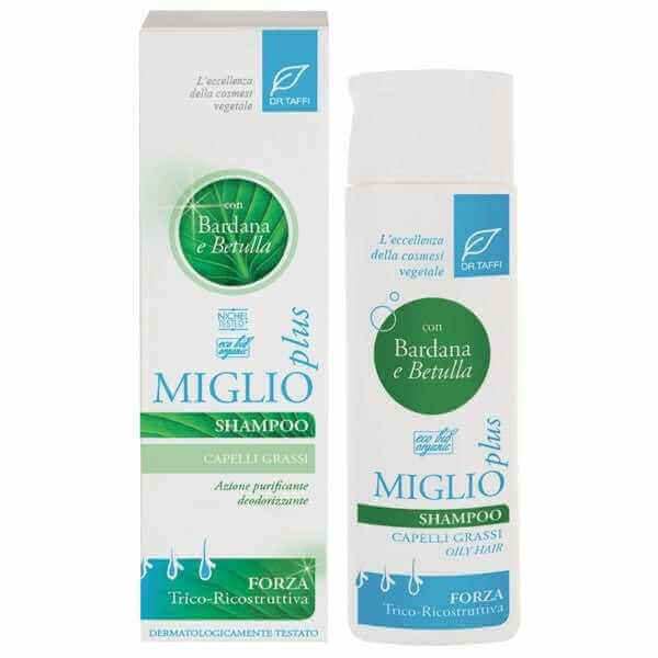 Dr Taffi Burdock, birch and propolis shampoo for greasy hair 200 ml - Bahja Care 