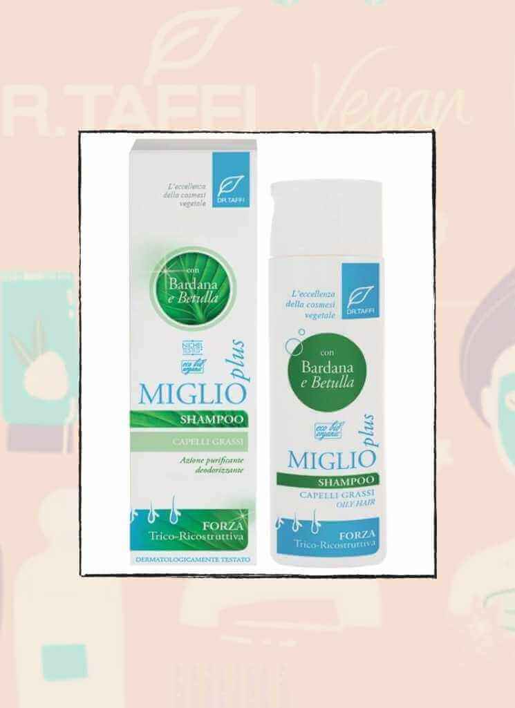 Dr Taffi Burdock, birch and propolis shampoo for greasy hair 200 ml - Bahja Care 