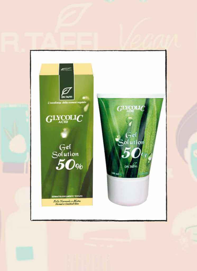 Dr Taffi Glycolic Acid 50% Gel Solution to reduce the appearance of enlarged pores 100 ml - Bahja Care 