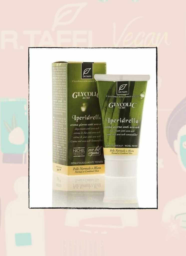 Dr Taffi Glycolic acid face day cream for skin illuminating and brightening 50 ml - Bahja Care 