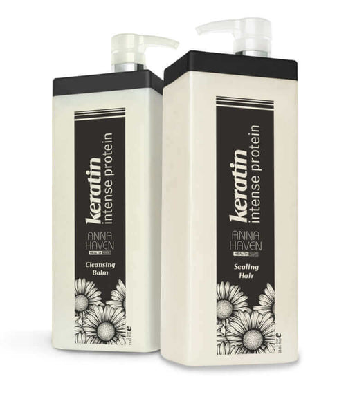 Anna Haven Intense Keratin Protein Sealing Balm 1000 ml - Bahja Care 