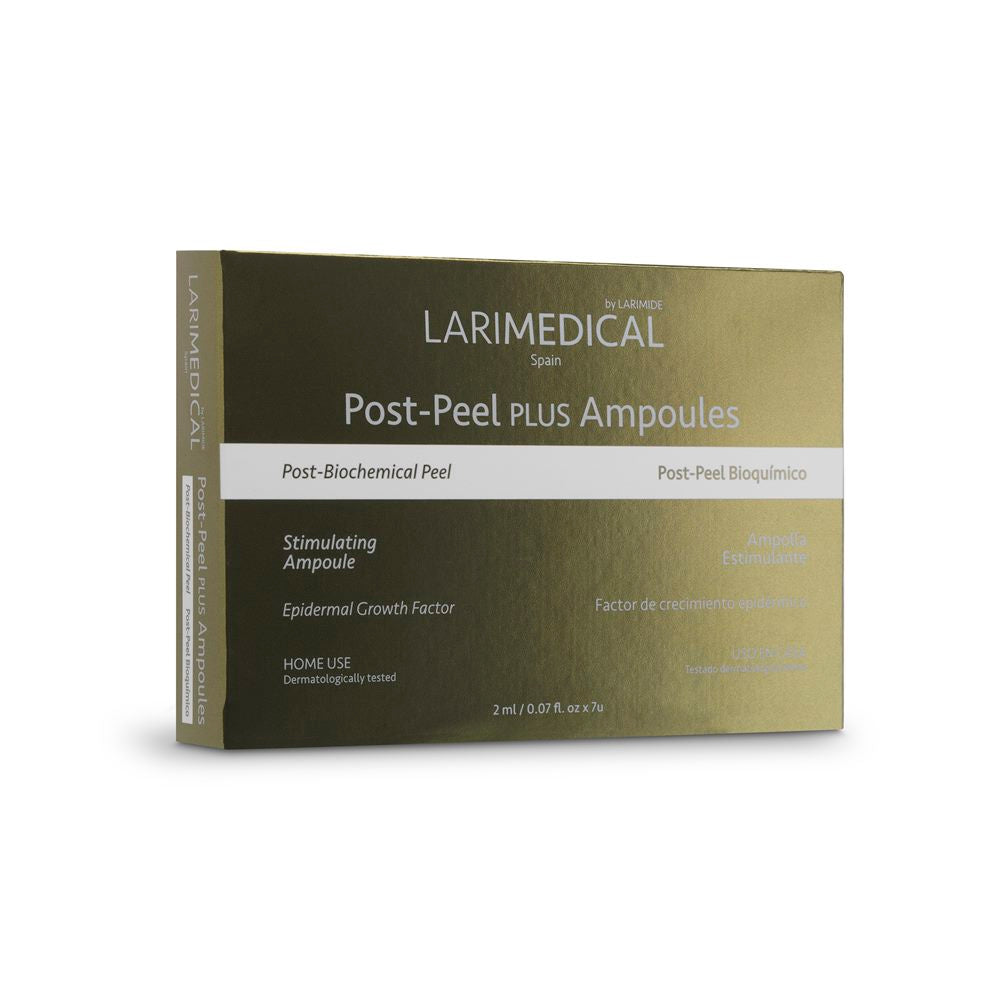 LARIMEDICAL POST-PEEL PLUS AMPOULES For Skin Regeneration and Younger Appearance 7u x 2ml - Bahja Care 