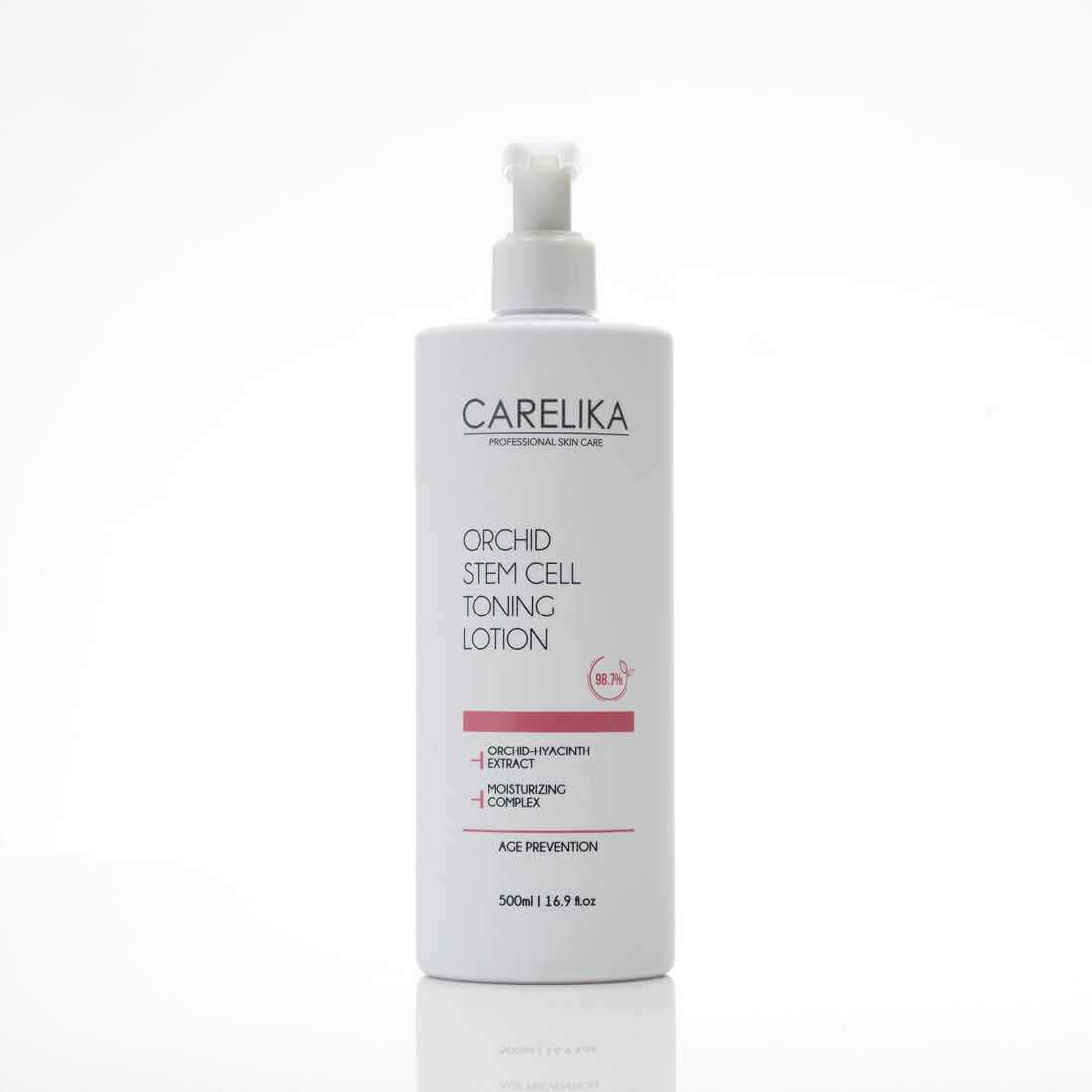 CARELIKA Orchid Stem Cell Toning Lotion 500 ml Cosmetics Carelika