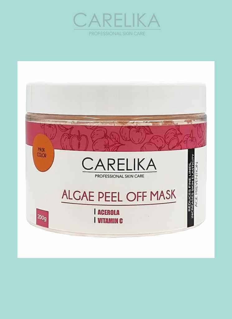 Carelika-Algae Peel Off Mask Acerola 200 g Cosmetics Anti-wrinkles and Anti-age