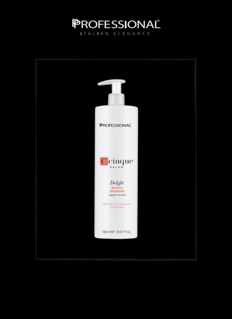 Professional C5 Delight Moisturising Conditioner 1000ml for smooth, manageable hair. Ideal for normal hair types.