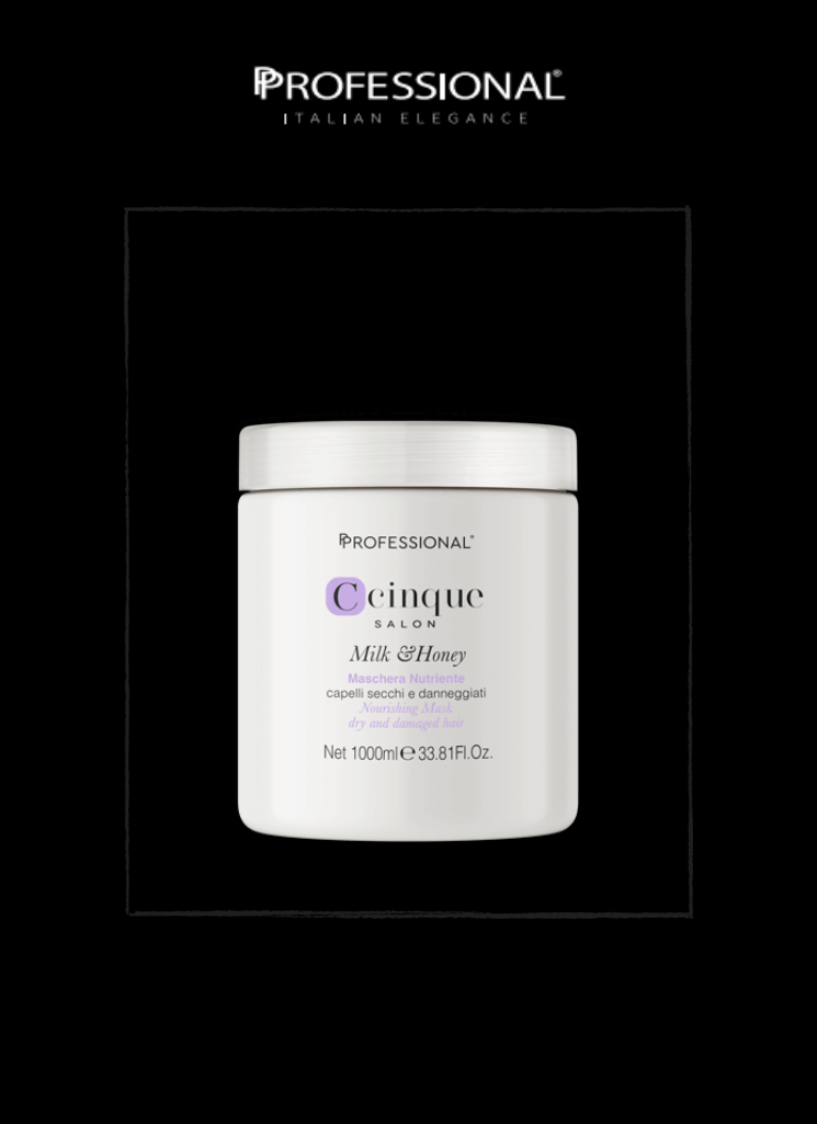 PROFESSIONAL C5 MILK&HONEY NOURISHING MASK 1000 ML - Bahja Care 