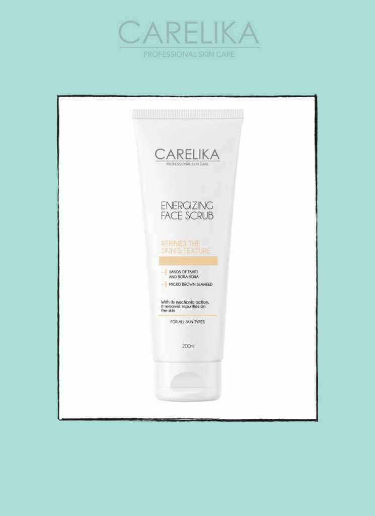 Carelika-Energizing Face Scrub 200 ml Cosmetics Carelika