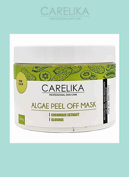 Carelika-Algae Peel Off Mask Cucumber Extract 200 g Cosmetics Body Moisturizer