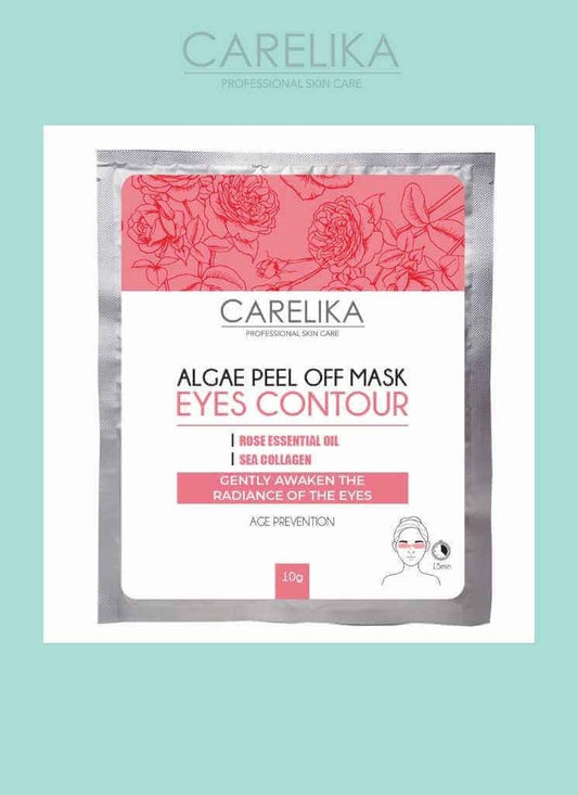 Carelika-Peel Off Eye Countour Mask Sachet 10 g Cosmetics Carelika