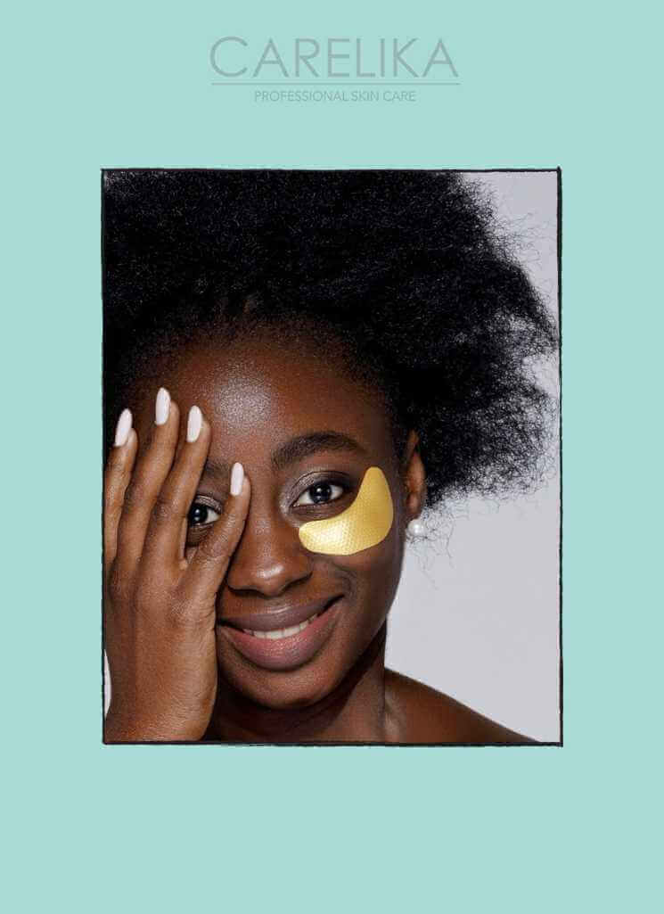 Carelika-Hydrogel Golden Eye Patches RADIANCE 2 patches - Bahja Care 