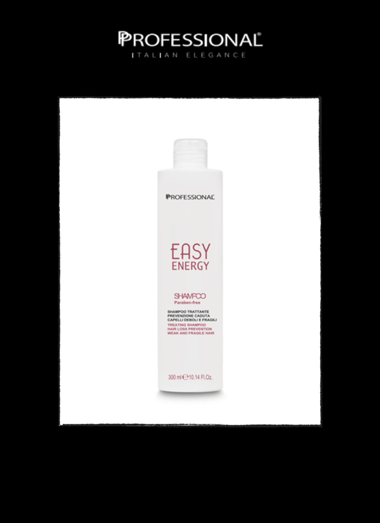 Professional Easy Energy Hair Loss Prevention Shampoo 300ml for weak hair, stimulates microcirculation and strengthens hair.