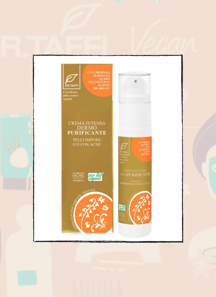 Dr Taffi Natural Purifying face cream for acne and oily skin 30ml - Bahja Care 