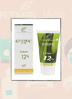 Dr Taffi Organic Glycolic Acid 12% Cream for pigments, wrinkles and black heads 50 ml - Bahja Care 